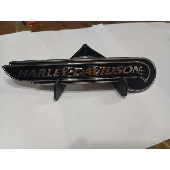 OEM  Harley Davidson Touring Fuel Tank Emblems Badges medallions RH ONLY - Picture 3 of 5